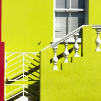 Le Cap: Quartier malais de Bo-Kaap