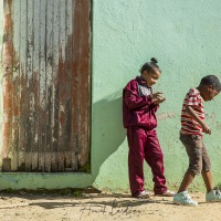 Le Cap: Quartier malais de Bo-Kaap