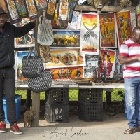 Le Cap: Scène de vie dans le township de Langa