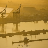 Lever de soleil sur le port du Cap