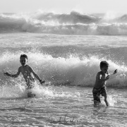 Les joies de la baignade
