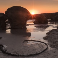 Presqu'ile du Cap: Coucher de soleil sur l'Océan Atlantique