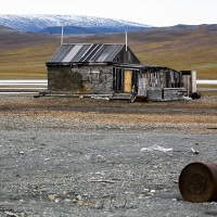 Cabane de chasseurs, ile de Wrangel