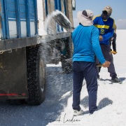 Salar d'Uyuni: Travailleur du sel