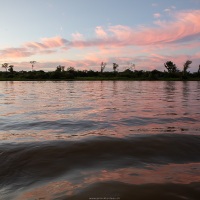 Fin de journée sur la rivière