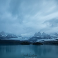 Parc Torres del Paine: lever du jour sur les cuernos