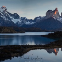 Parc Torres del Paine: premiers rayons de soleil sur les torres