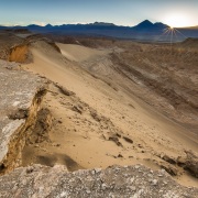 Vallée de la mort à proximité de San Pedro de Atacama