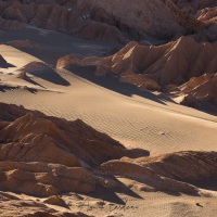 Vallée de la mort à proximité de San Pedro de Atacama