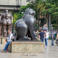Medellin: place Botero et les sculptures de l'artiste