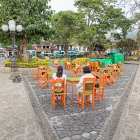 Jardín: place "El Libertador"