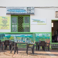 Pueblo Rico: restaurant et sa fresque