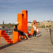 Espace ludique sur Kalvebod Bølge, Copenhague