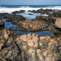 Lanzarote: paysage côtier