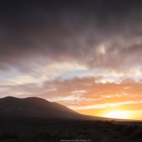 Lever de soleil dans le parc naturel de "Los Ajaches"