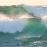Vagues sur la côte sud