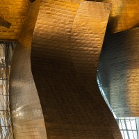 Bilbao: Vue nocturne du Musée Guggenheim