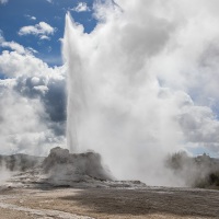 Parc Yellowstone: Castle geyer