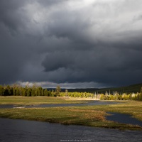 Un rayon de soleil sur la plaine