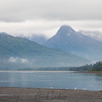 Fjord de Uyak et montagnes