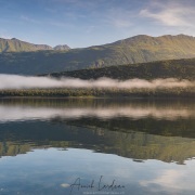 Brume matinale sur le Fjord de Uyak
