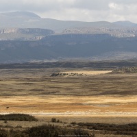 Paysage sur le haut-plateau