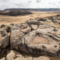 Paysage sur le haut-plateau