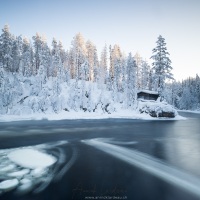 Parc d'Oulanka: rivière Vattumuka