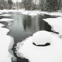 Paysage enneigé