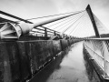 Pont de ténérez: passage pour piétons et cyclistes