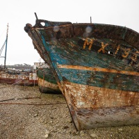 Camaret-sur-mer: le cimetière des bateaux