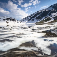 Lac Verney, Col du Petit Saint Bernard, Italie