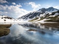 Lac Verney, Col du Petit Saint Bernard, Italie