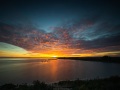 Ile de Ré: coucher de soleil sur les marais salants
