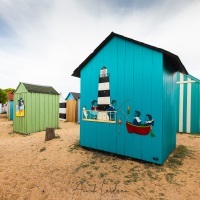 Saint-Denis-d'Oléron: Cabanes de plage