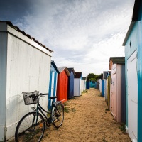 Saint-Denis-d'Oléron: Cabanes de plage