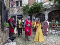 Figurants lors du tournage d