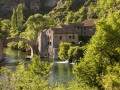 Aveyron: Moulin sur la Dourbie vers St-Véran