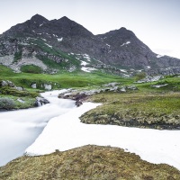 Torrent de montagne, Savoie