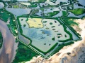 Survol du bassin d'Arcachon en ULM: La réserve ornithologique du Teich