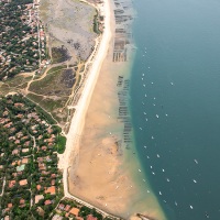 Survol en ULM: Cap Ferret