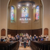 Répétition à l'église protestante de Munster