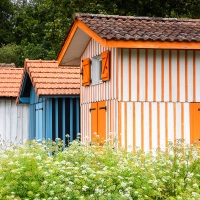 Biganos: cabanes de pêcheur