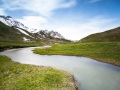 Ruisseau de montagne, Cormet de roselend, Savoie