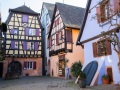 Riquewihr: maisons à colombages
