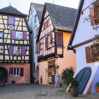 Riquewihr: maisons à colombages