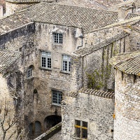 Village de Vogüé: le château