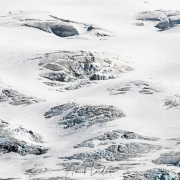 Détail de glacier, vallée des glaciers