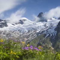 Aiguille des Glaciers, vallée des glaciers