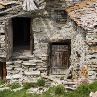 Construction abandonnée, réserve de de la Grande Sassière